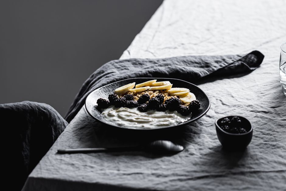 Plated high protein snack recipe
