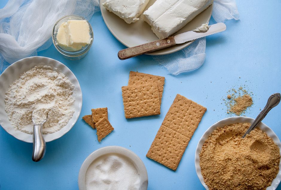 Ingredients for no bake dessert recipe