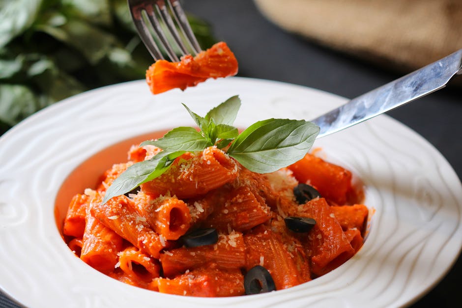 Plated one pot pasta recipe
