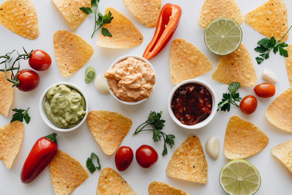 Ingredients for vegetarian enchilada recipe