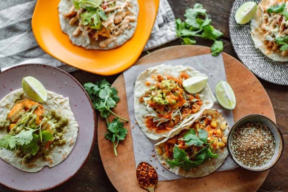 Ingredients for crockpot chicken taco