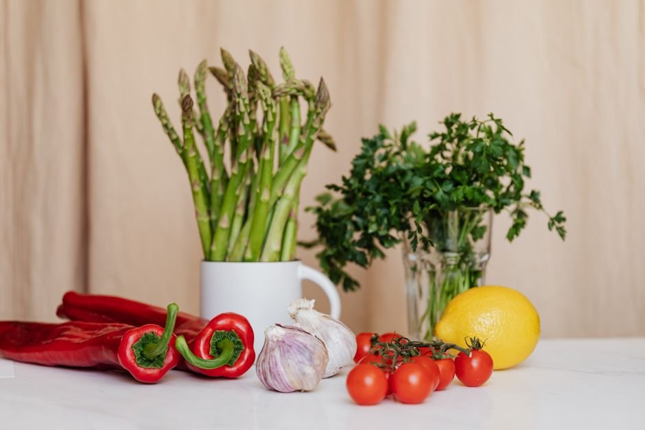 Ingredients for instant pot quinoa recipe