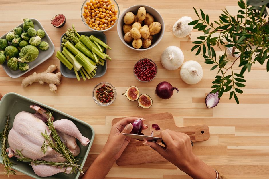 Ingredients for instant pot soup recipe