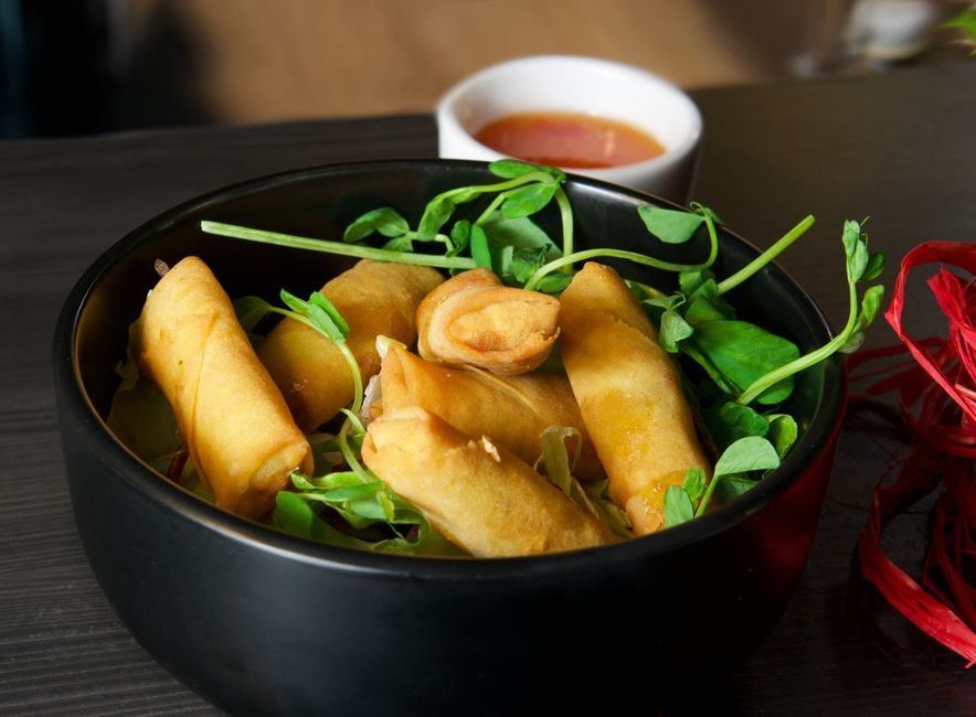 Crispy Air Fryer Egg Roll Recipe - featured image