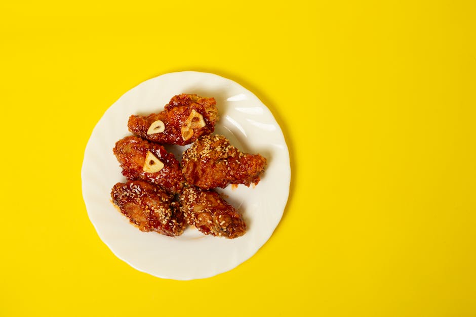 Ingredients for honey garlic chicken recipe