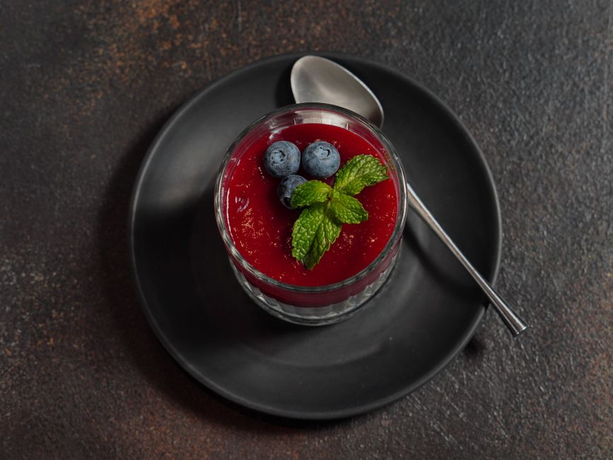 Plated instant pot rice pudding