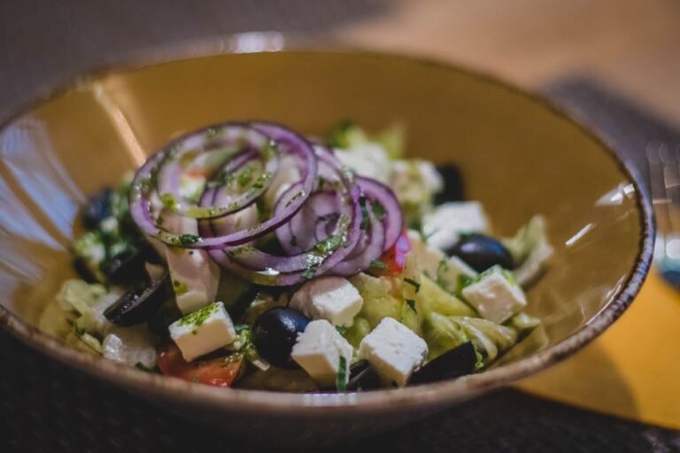 High Protein Greek Salad - featured image
