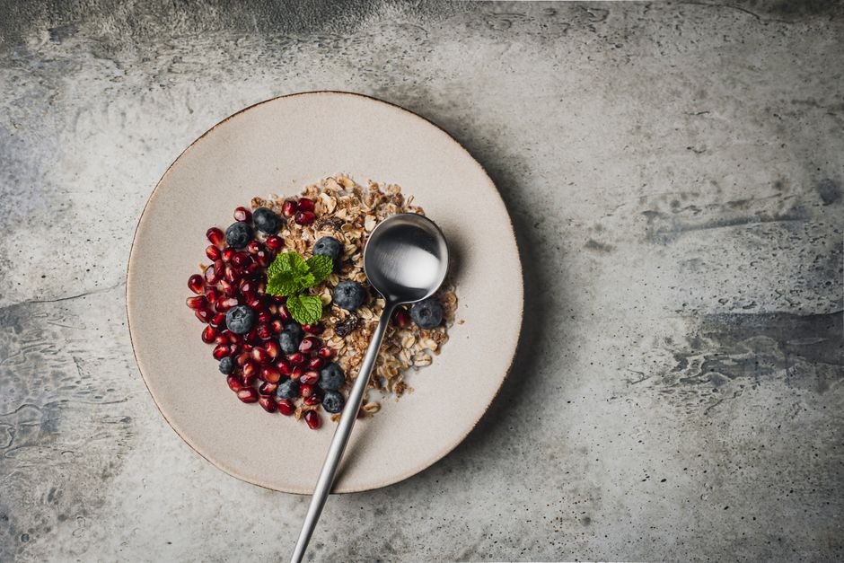 Plated easy oatmeal recipe healthy