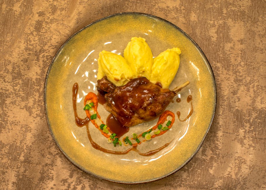 Plated instant pot chicken recipe