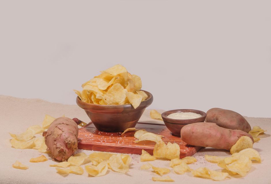 Crispy Air Fryer Sweet Potato Chips – Healthy Snack Recipe - featured image