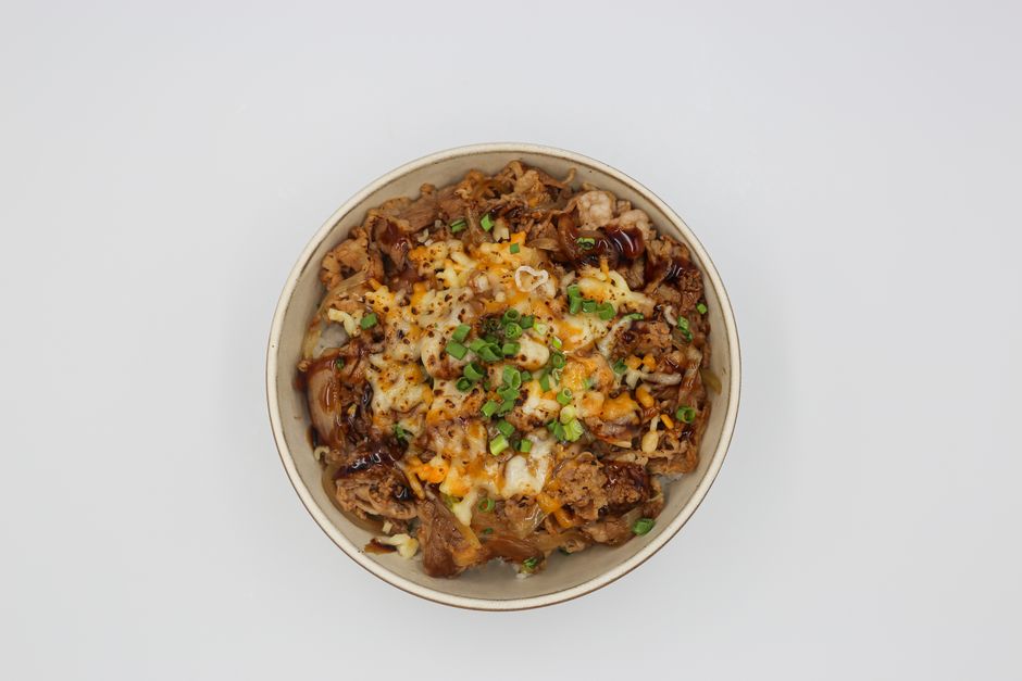 Plated easy ground beef recipe for dinner