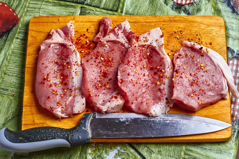 Ingredients for easy pork stir fry recipe